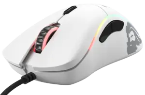 עכבר גיימינג חוטי Glorious Model D wired צבע לבן