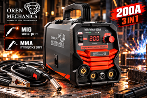 רתכת אורן מכניקס 200 אמפר סי או 2 MIG/MMA/TIG-200A