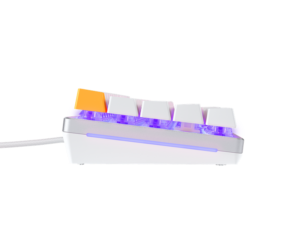 מקלדת מכאנית Glorious GMMK V2 65% (Pre-Built) צבע לבן