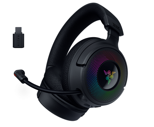 Razer Kraken V4 Wireless Gaming Headset  אוזניות  גיימינג  אלחוטיות   