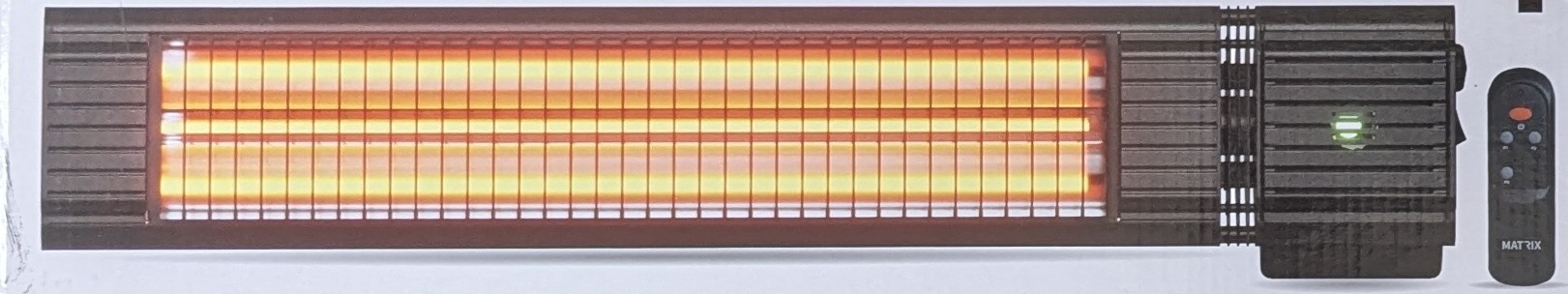 ‏תנור חימום Matrix IP65-STO2000CT-WL-R