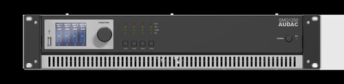 מגבר DSP ארבע ערוצים  WaveDynamics™ 4 x 1250W AUDAC SMQ1250