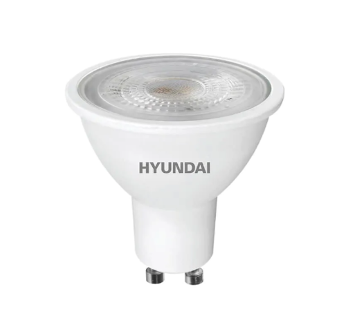 נורת 8W 230V GU10- אור לבן קר 6500K Hyundai 
