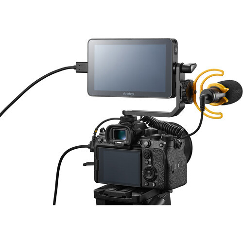 זרוע למוניטור godox gmm-01 l-shaped tilt arm for monitor