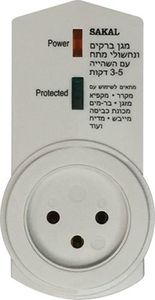 מגן ברקים ונחשולי מתח עם מנגנון השהייה לכל מוצרי החשמל