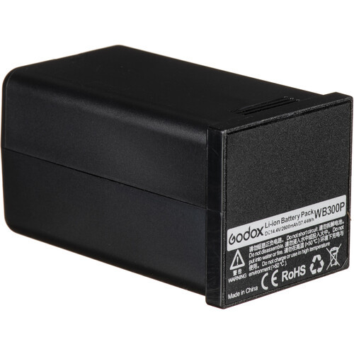 סוללה לפלאש godox wb300p battery for ad300pro