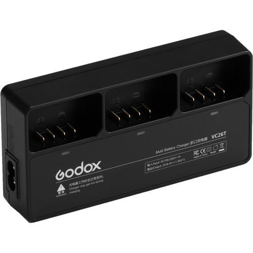 מטען Godox VC26T עבור V1 / V860III