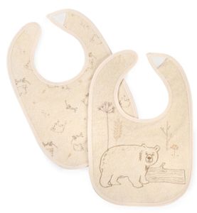 זוג סינרים מבד מגבת עם סקוצ