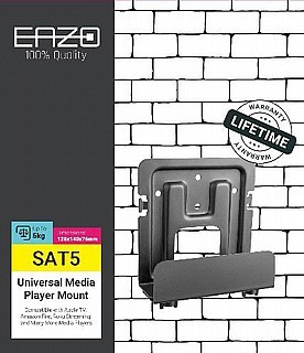 מדף נסתר מתכוונן למכשירי מדיה EAZO SAT5