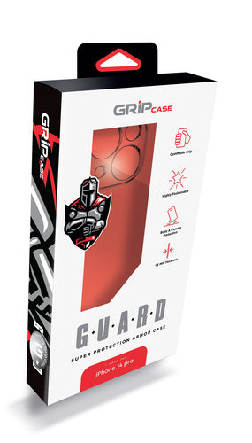 כיסוי מגן לטלפון סלולרי Grip Case Guard שקוף