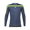 חולצת אופניים ארוכה פלקסאייר אפור - FLEXAIR LS JERSEY AVIATION V25