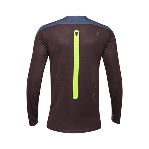 חולצת אופניים ארוכה פלקסאייר אפור - FLEXAIR LS JERSEY AVIATION V25