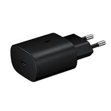 ראש מטען מקורי סמסונג שחור Samsung Charger 25W