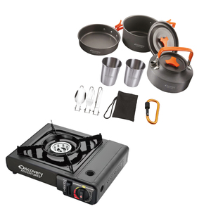 ערכת בישול וגזיה משפחתית Camping Chef Kit 