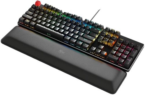 משטח ארגונומי למקלדת Glorious Wrist Pad Compact שחור