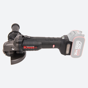 משחזת זווית נטענת KRESS KU801.9 20V Brushless | דיסק 125 מ״מ ו־3 מהירויות – גוף בלבד