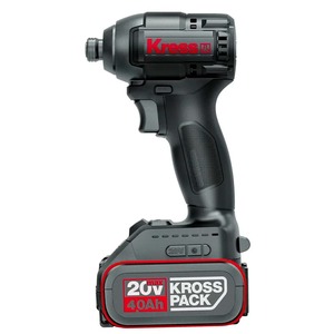 מברגת אימפקט נטענת KRESS KU280.9 20V Brushless 190Nm | 4 מצבי עזר – גוף בלבד