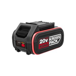 סוללת ליתיום KRESS KPB2004 20V 4.0Ah KROSSPACK | זמן עבודה ממושך