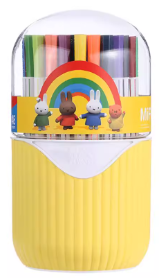מעמד 24 טושים רחיצים על בסיס מים