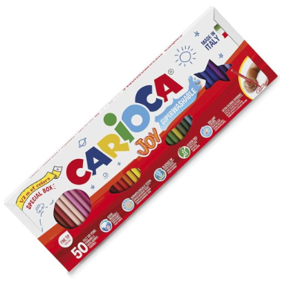  סט 50 טושים CARIOCA JOY