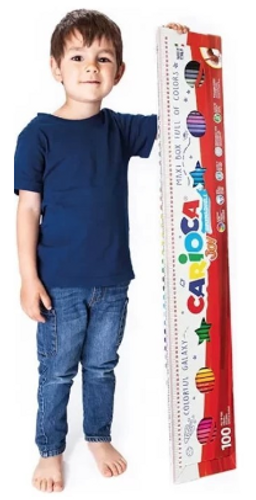  סט 100 טושים CARIOCA JOY