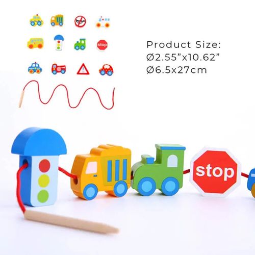 השחלת כלי תחבורה מעץ