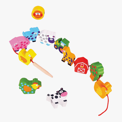 השחלת חיות חווה מעץ