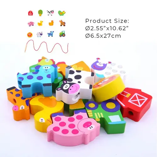 השחלת חיות חווה מעץ