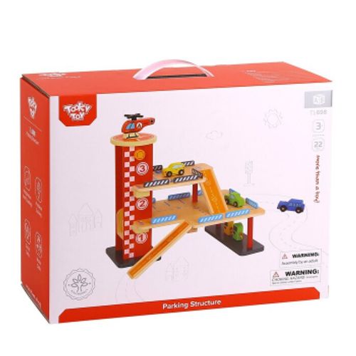 חניון מכוניות איכותי מעץ 3 קומות