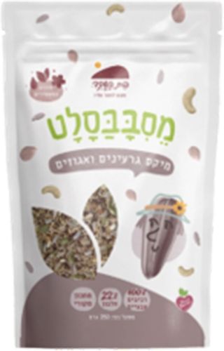 מסבבסלט גרעינים ואגוזים