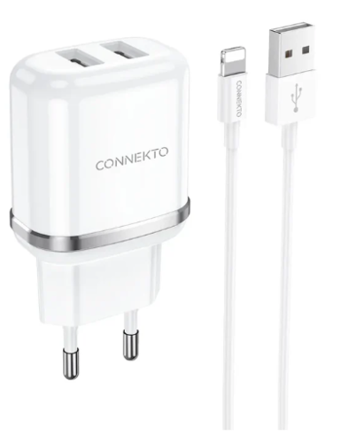 מטען קיר CONNEKTO N8 2.4A 12W USB