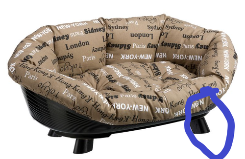 קיט 4 רגליים שחורות למיטת פלסטיק דלוקס 