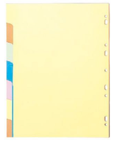  חוצצים 1/7 פלסטיק צבעוני