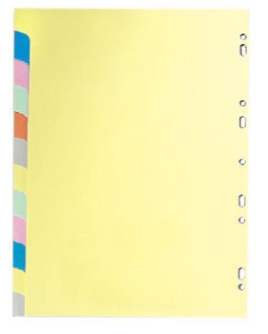 חוצצים 1/12 פלסטיק צבעוני