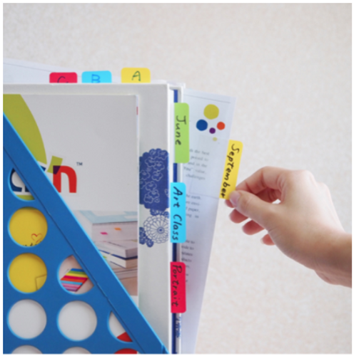  מארז 30 דבקיות רחבות stick n pop up FILING TAB