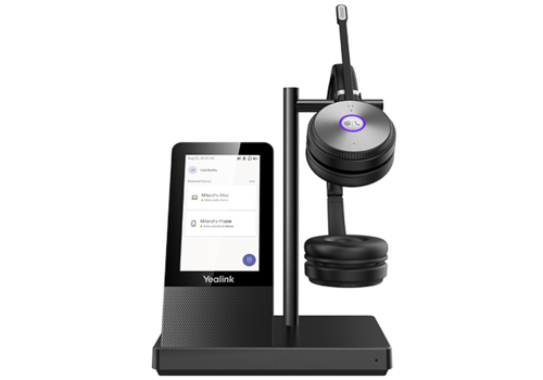 מערכת ראש אלחוטית YEALINK WH66 B