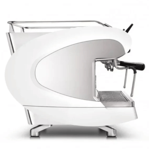 מכונת אספרסו מקצועית 2 ראשים שחור/לבן - Nuova Simonelli Aurelia Wave Volumetric 2GR