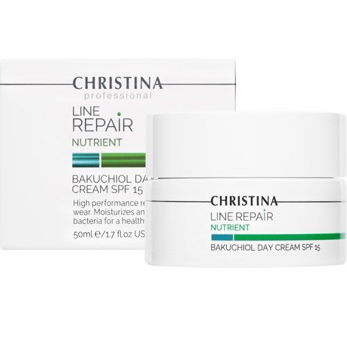 קרם יום בקוצ'יול Line Repair - Nutrient  SPF15   כריסטינה 50 מ״ל 