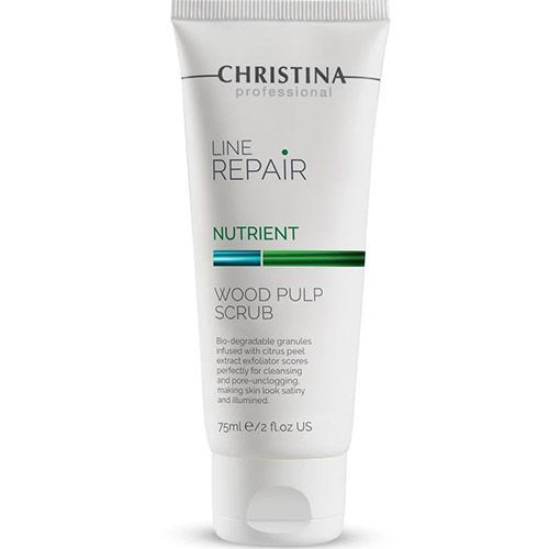 ווד פאלפ סקראב  Line Repair - Nutrient  כריסטינה 75 מ״ל 