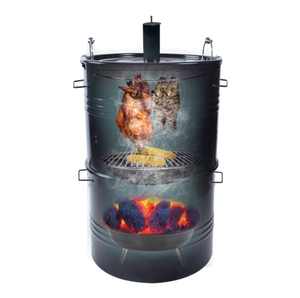 מעשנה פחם חבית BARREL 37