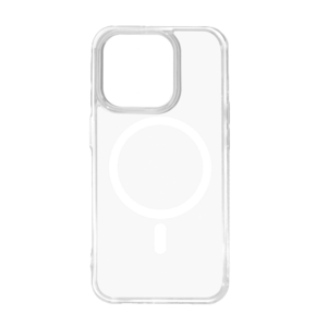 כיסוי לטלפון Iphone 16 Mower MagSafe, צבע שקוף