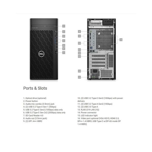 מחשב נייח Dell Precision 3660 PM-RD33-14760 דל