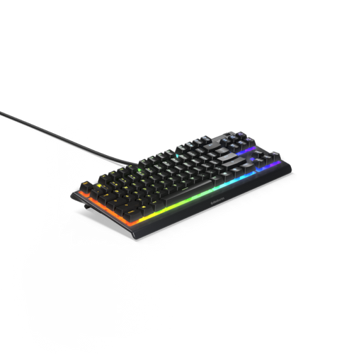 מקלדת גיימינג עמידה במים Steelseries Apex 3 TKL US LED