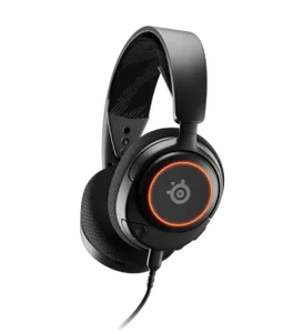 אוזניות גיימינג חוטיות עם תאורת Steelseries Arctis Nova 3 RGB