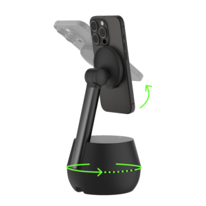 מעמד טעינה מסתובב Belkin Auto Tracking Stand Pro with Dockit בצבע שחור