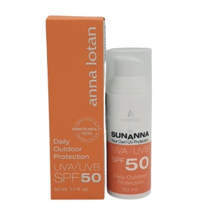 קרם הגנה יומיומי SPF50 UVA/UVB Daily Oudoor Protection  אנה לוטן - 50 מ"ל