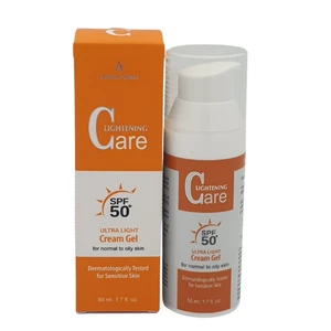 קרם הגנה קליל SPF50+ ULTRA LIGHT Cream Gel סדרת ברבדוס אנה לוטן - 50 מ"ל