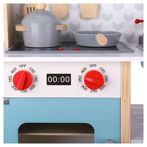 מטבח עץ גדול לילדים