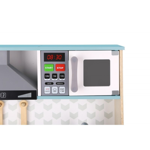 מטבח עץ גדול לילדים