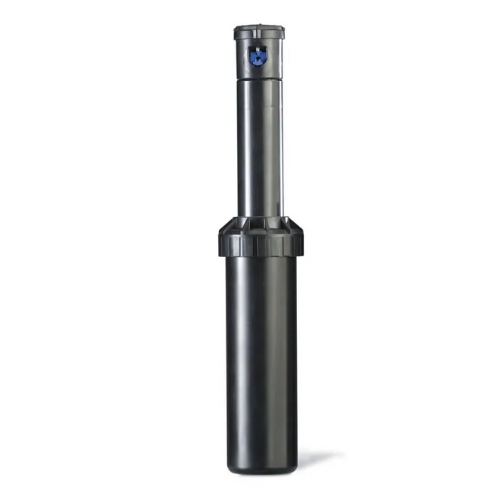 ממטרת גיחה Rain Bird 3504PC עם גובה 4 אינץ', רדיוס 15-35 רגל וטכנולוגיית Rain Curtain לכיסוי מושלם. מתאימה להשקיית דשא וגינות ביתיות.